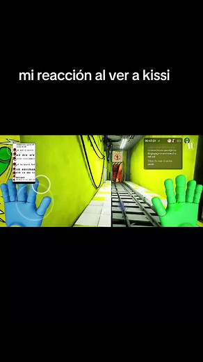 Reacción a Kissi en Poppy Playtime