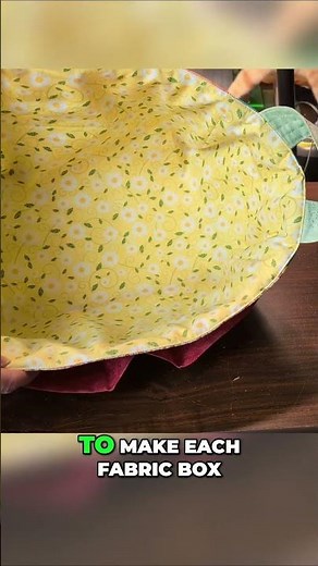 DIY Fabric Boxes - A Sweet Pea Machine Embroidery Project