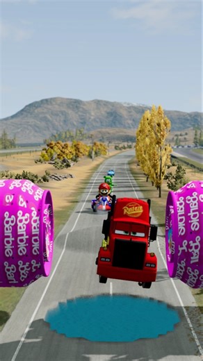 Lightning McQueen Hits the Strongest Barrier Ever!