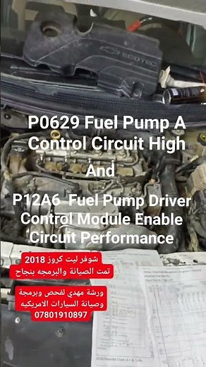 P12A6 Fuel Pump Driver Control Module Enable Circuit Performance