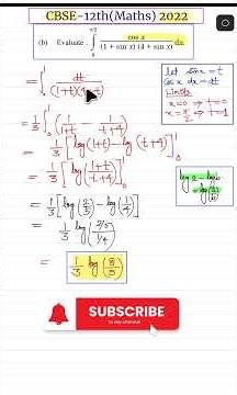 📘 CBSE Class 12 Maths Previous Year Question Solved in 1 Minute!#12thmaths