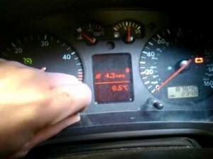 how to reset service indicator light on a volkswagen golf 1.9 tdi 2003 model