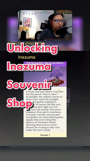Unlocking Inazuma Souvenir Shop