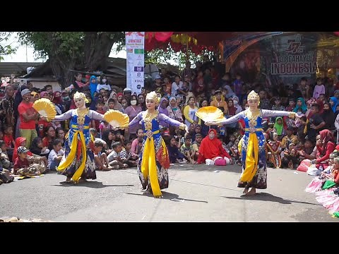 Tari Magetan Kumandang * HUT RI 77 * Pasar Sayur Magetan