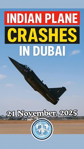 3.4K views · 18 reactions | Indian Tejas Fighter Jet Crashes,HAL Tejas crash,Dubai Air Show 2025,Indian fighter jet crash,Tejas accident Dubai,HAL Tejas fighter,Indian Air Force Tejas,Dubai plane crash,aviation incident Dubai,Tejas demo crash,HAL Tejas news,#HALTejas,#DubaiAirShow,#PlaneCrash,#IndianAirForce,#TejasCrash,#AviationNews,#BreakingNews,#DubaiCrash,#HAL,#IAF,#situationalawareness,CFIT,Indian Air Force | Aviation Safety Guru | Facebook