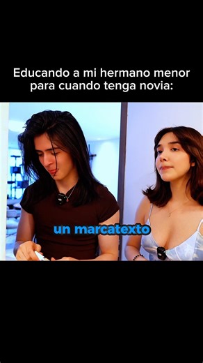 Training him for when he gets his first girlfriend #humor #shortsvideo #comedy