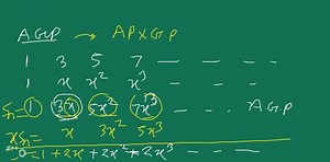 Sequence \& Series.AP, GP \& HP \Rightarrow Topica.2) AGP \& ... | Filo