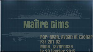 Maître Gims