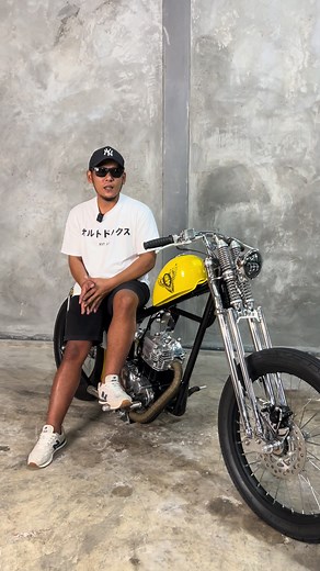 Chopper Enggal Modified: Custom Yamaha Scorpio Mini Indonesia