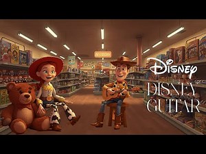 Disney Jazz Guitar Lounge 🎵 | Smooth Acoustic Covers for Focus & Calm