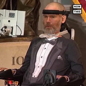 Former New Orleans Saints safety Steve Gleason, who was diagnosed with ALS in January 2011, received the Congressional Gold Medal for his contributions toward finding a cure for the disease. Gleason is seen as a symbol of New Orleans' resilience in the wake of Hurricane Katrina after he blocked a punt that led to a touchdown in the team's first game in the Superdome since the storm hit. | NowThis