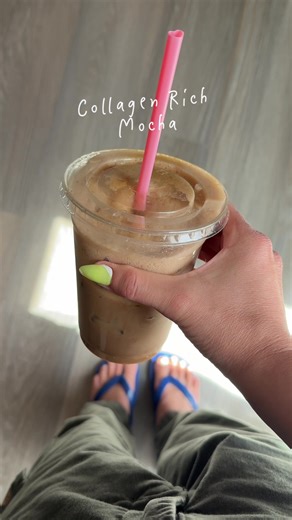 Bone Broth Iced Mocha Recipe