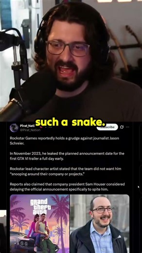 Rockstar is right to blacklist Jason Schreier..