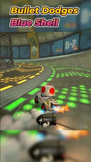 Can a Bullet Bill Dodge a Blue Shell? | Mario Kart World Online
