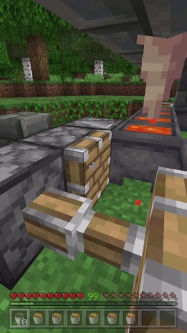 How to Create a Stone and Lava Farm in Minecraft Bedrock