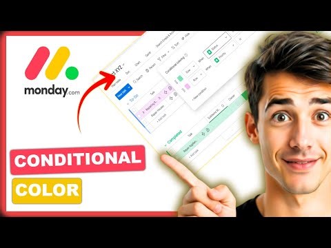 How to do conditional coloring in monday.com (Easiest Way)(2026 Guide)