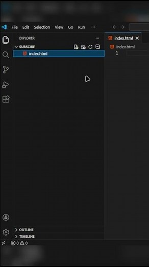 How to link css to html in vscode | #coding #html #css