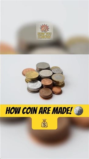 How Coins Are Really Made 🪙 #coinmaking #coin #nowyouknow #engineeringfacts