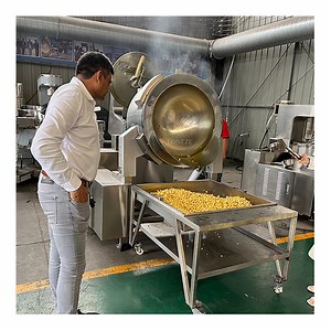 [Hot Item] Large Output Creamy Popcorn Machine Commercial Gas Popcorn Making Machine