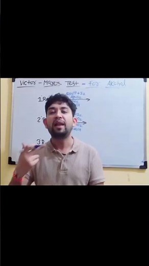 RCB❌ RBC✅ FOR VICTOR MAYER TEST #chemistry #12th #neet #jee
