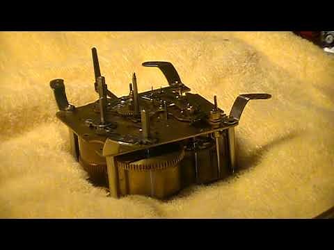 1979 Hamilton Mantle Clock with Hermle 340-020 Movement Part 1: Discussion and Disassembly