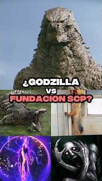 HASTA DONDE LLEGARIA GODZILLA vs LA FUNDACION SCP #shorts #scp #monsterverse