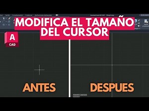 How to change the cursor size in AutoCAD