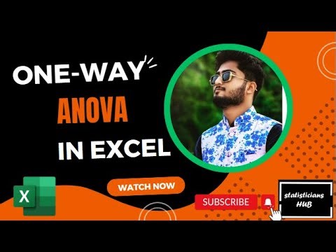 Mastering Excel Statistics: One Way ANOVA Made Simple