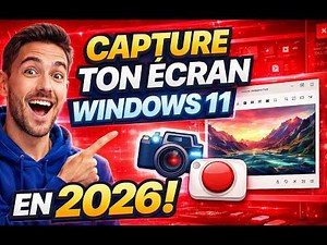 La SOLUTION pour CAPTURER ton ECRAN sur windows 11 en photo et video en 2026
