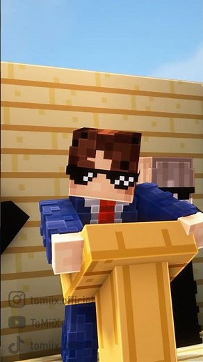 I am the president in Minecraft!