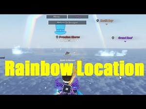 How to SPAWN & FIND RAINBOW in Fisch! (Roblox Fisch Lucky Event Location Guide)