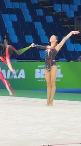 What beautiful ribbon routine by Sofia Raffaeli 😍💪🏼🇮🇹❤️‍🔥 #rhythmicgymnastics #sofiaraffaeli | Gymedition