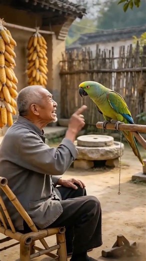 The uncle is always the uncle, parrot, funny, boo absurd video