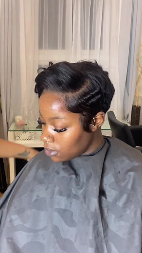 Learn how to make short pixie wigs link in the bio #hairbymswilliams #shortpixie #shortpixiewig #shorthair #shortwig #gluelesswig #pixiecut #london #fyp #pixies #pixiewig