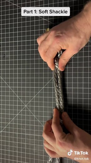 Forming a Brummel Lock with 3/8” Dyneema - Part 1 Soft Shackle Tutorial