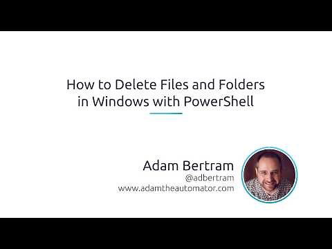 How To Delete Files And Folders In Windows With PowerShell