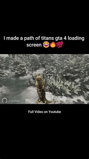 Path of Titans but its the GTA 4 Loading Screen!