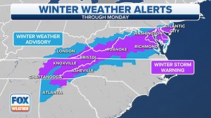 Eastern US hit with 1st winter storm of 2022, bringing heavy snow, wind