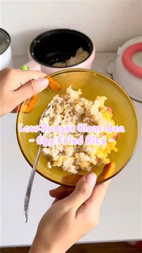 Easy Budget Meal for Students 🍳 | Egg Fried Rice