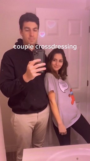 couple crossdressing #couplelove #coupleoutfit #crossdressing #fyp | Couple Outfits
