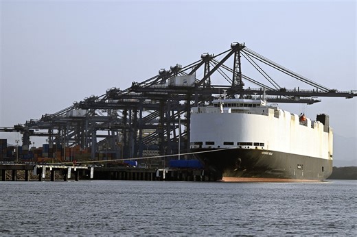 Ship carrying 3,000 vehicles catches fire, abandoned in Pacific