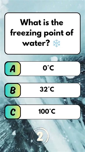 What is the freezing point of water.? #quiz #fun #puzzle #quiztime #usa .