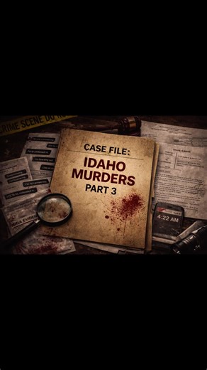 📁 Case File: Idaho Murders — What Doesn’t Add Up Even with a conviction, the court documents reveal details that raise even more questions. According to official filings, one of the surviving roommates saw a masked man inside the house around 4:00 a.m. After seeing him, she began calling and texting the other roommates, trying to figure out what was happening. The messages show confusion, fear, and panic. “No one is answering.” “I’m really confused.” “I’m freaking out.” These messages were sent