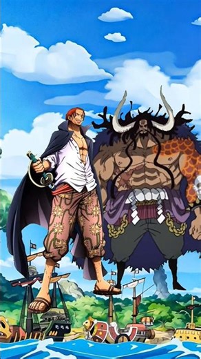 shanks vs kaido crews || gol d roger vs Luffy crews ||
