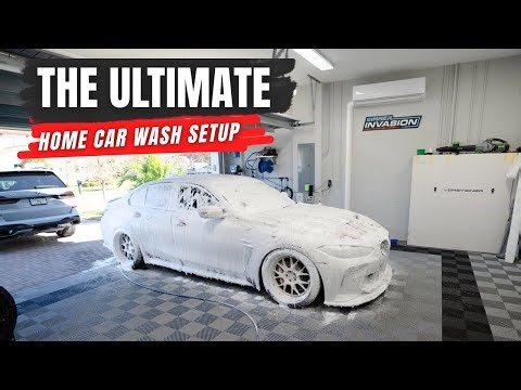 This Is The ULTIMATE Home Car Wash Setup For My G80 M3