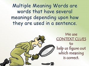 Multiple-Meaning Words