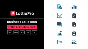 Business Animated Icon Pack