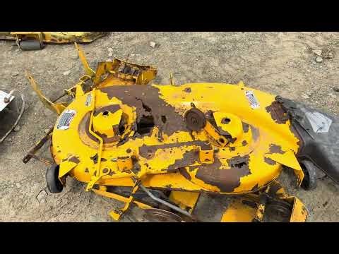 Cub Cadet 72 and 3000 Series Mower Deck Service
