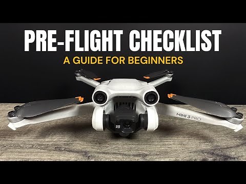 DJI Mini 3 Pro Preflight Checklist - Thing To Do Before You Fly