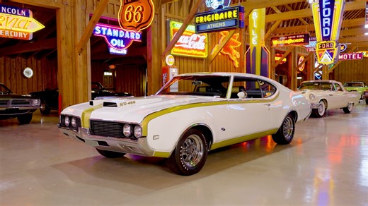 Steve Magnante gives us a breakdown of this exception 1969 Hurst Oldsmobile 442 that will be auctioned off by Richmond Auctions Oct 24-25. You can register at bid.richmondauctions.com. Here is a description of this lot: No Reserve. One of the most highly sought after Hurst Olds, this 1969 model stands out with killer performance, over-the-top styling, bold graphics, and exclusivity due to its limited production run for that model year. This specific 1969 Hurst Olds has had a frame-off restoratio